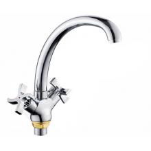 Смеситель potato для кухни с высоким изливом (крепление гайка)