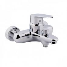 Смеситель для ванны с коротким изливом и переключателем для душа