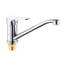 Смеситель для кухни с длинным изливом (крепление гайка)