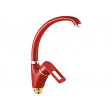 Смеситель для кухни с высоким изливом (крепление гайка)