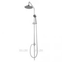 Bravat D283CP-2-RUS FIT R Душевая колонна для душа без смесителя (верхний душ круглой формы)