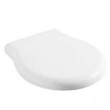 Крышка-сиденье Globo Paestum PA029 белая, с микролифтом, петли хром