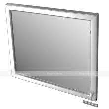 Травмобезопасное поворотное зеркало для инвалидов. 680 мм x 680 мм