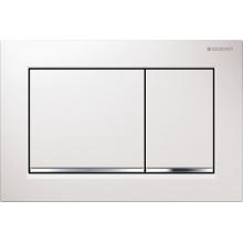 Смывная клавиша Geberit 115.080.KJ.1 "Omega 30" пластик, цвет белый/хром глянец
