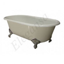 Чугунная ванна ELEGANSA  "GRETTA CHROME И BRONZE" 1700*750*460