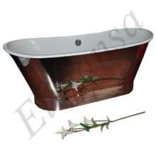 Чугунная ванна ELEGANSA "SABINE POLISHED" 1700*700*700