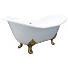 Чугунная ванна ELEGANSA  "TAISS GOLD И BRONZE" 1800*80mm