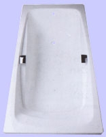 Чугунная ванна REPOS 180 x 85 Е 2903 с отверстиями для ручек