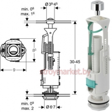 Cливной механизм Geberit (геберит) для унитаза Duravit
