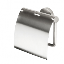 Держатель туалетной бумаги с крышкой, сталь Geesa Nemox Stainless Steel 6508-05