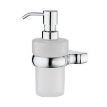 Дозатор для жидкого мыла стеклянный, 200 ml WasserKRAFT Berkel К-6899