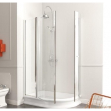 Душевая кабина золото 80х120 DX RETRO Kerasan 9137T1