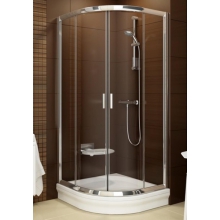 Душевой уголок полукруглый Ravak Blix BLCP4-90 3B270100Z1