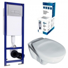 Инсталляция с подвесным унитазом Ideal Standard Set W770001