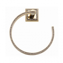 Кольцо для полотенца с кристаллами Swarovski Rotpunkt RP-3510-75-030 24K Gold