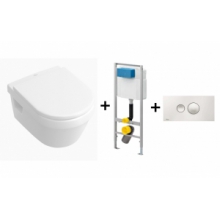 Комплект инсталляция с унитазом Viega + Villeroy&Boch 012593