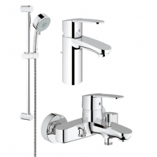 Комплект смесителей для ванной комнаты Grohe Eurostyle New Cosmopolitan  124416