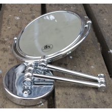 Косметическое зеркало настенное 2х стороннее Rotpunkt fd-0404