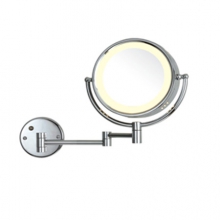 Косметическое зеркало настенное двухстороннее Rotpunkt HRP868-01