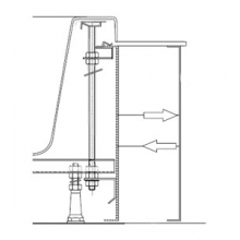 Крепление панели универсальное Ravak Rosa B23000100N