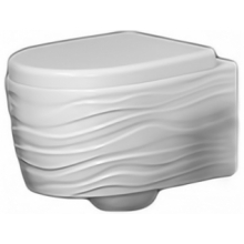 Крышка-сиденье Ceramica Ala Wave с микролифтом (аналог)