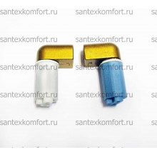 Комплект микролифтов для пластиковой крышки-сиденья унитаза [Цвет: золото]