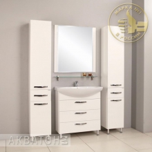 Мебель для ванной Акватон Ария 80 Н Белый глянец 1413-1K