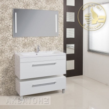 Мебель для ванной Акватон Мадрид 100 белый глянец 1280-1K3