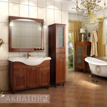 Мебель для ванной Акватон Наварра 105 Орех 1A1386K1NAM10