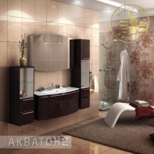 Мебель для ванной Акватон Севилья 120 Гранат 1265-1.121K