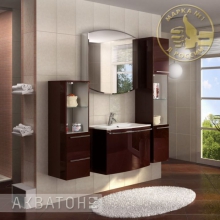 Мебель для ванной Акватон Севилья 80 Гранат 1263-1.121K
