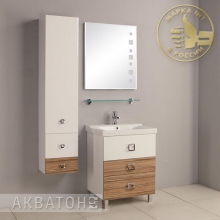 Мебель для ванной Акватон Стамбул 65 Эбони светлый 1A1458K0ST490