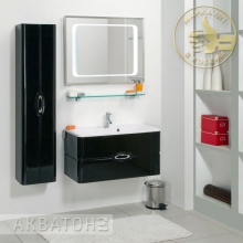 Мебель для ванной Акватон Виченца 90 черный