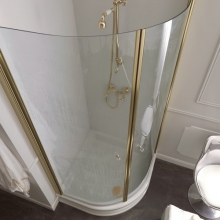 Поддон 90*90 овальный Retro Kerasan 133901