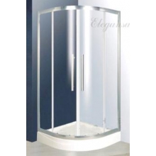 Поддон акриловый ELEGANSA 80*80 ПОЛУКРУГЛЫЙ