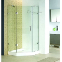 Поддон акриловый ELEGANSA 80*80 ТРАПЕЦИЯ