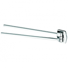 Полотенцедержатель двойной 41см Geesa Standard Hotel 5249