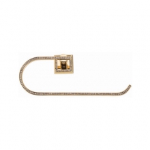 Полотенцедержатель с кристаллами Swarovski Rotpunkt RP-3508-75-030 24K Gold