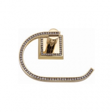 Полотенцедержатель с кристаллами Swarovski Rotpunkt RP-3514-75-030 24K Gold