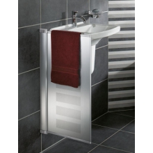 Полотенцесушитель Zehnder Planus NEW Aluminium/алюминий PLNS-1-AL/P