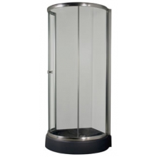 Полукруглая душевая кабина без гидромассажа Sanplast KNO-ALT/EX