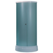 Полукруглая душевая кабина без гидромассажа Sanplast KPO-ALT/EX