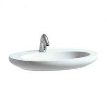 Полувстраиваемая раковина 75х52 см Laufen Alessi 8.1897.2.400.104.1