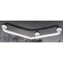 поручень для душа настенный нейлоновый 45* 45х45см. S8009