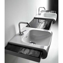 Раковина 40*40*35,5 с 1 отв. под смеситель, белая Kerasan AGUA LIBRE 341201