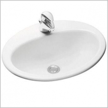 Раковина 50х41,5 см Jacob Delafon Ovale Dessus E1358