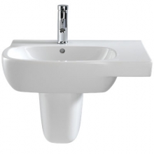 Раковина с полочкой справа 650х460 мм Twyford MODA MD4011WH