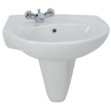 Раковина смещённая (левосторонняя),1отв, 555/457 Twyford GALERIE OPTIMISE GP4421WH