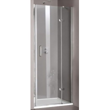 Распашная дверь в нишу с неподвижным сегментом 900*1900 Huppe Express Diamond 430202.087.321