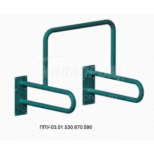 Поручень для инвалидов для писсуара ППУ-03.01.530.670.590